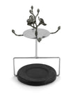 Michael Aram Black Orchid Demitasse Set with Stand