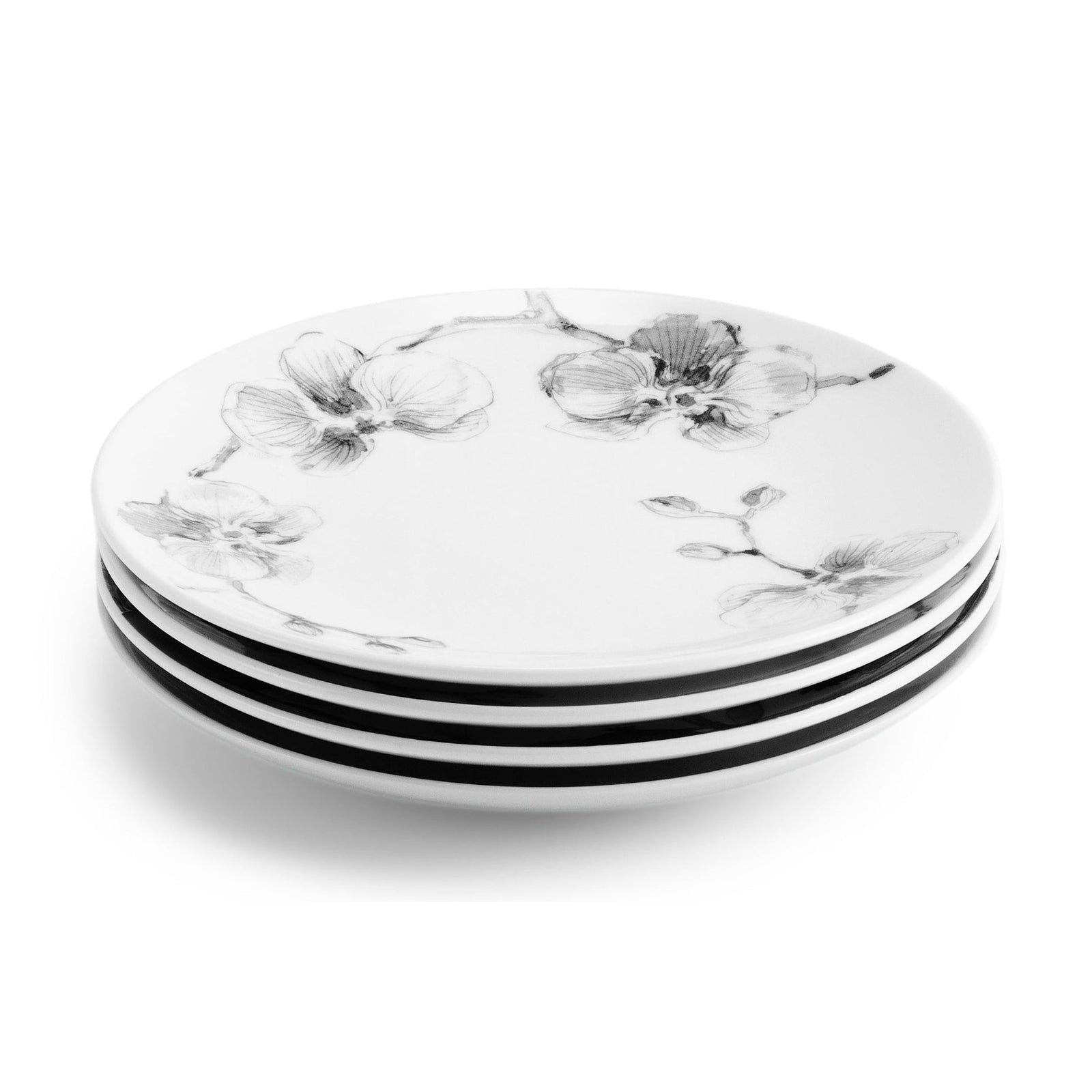 Michael Aram Black Orchid Tibdbit Plate - Set of 4