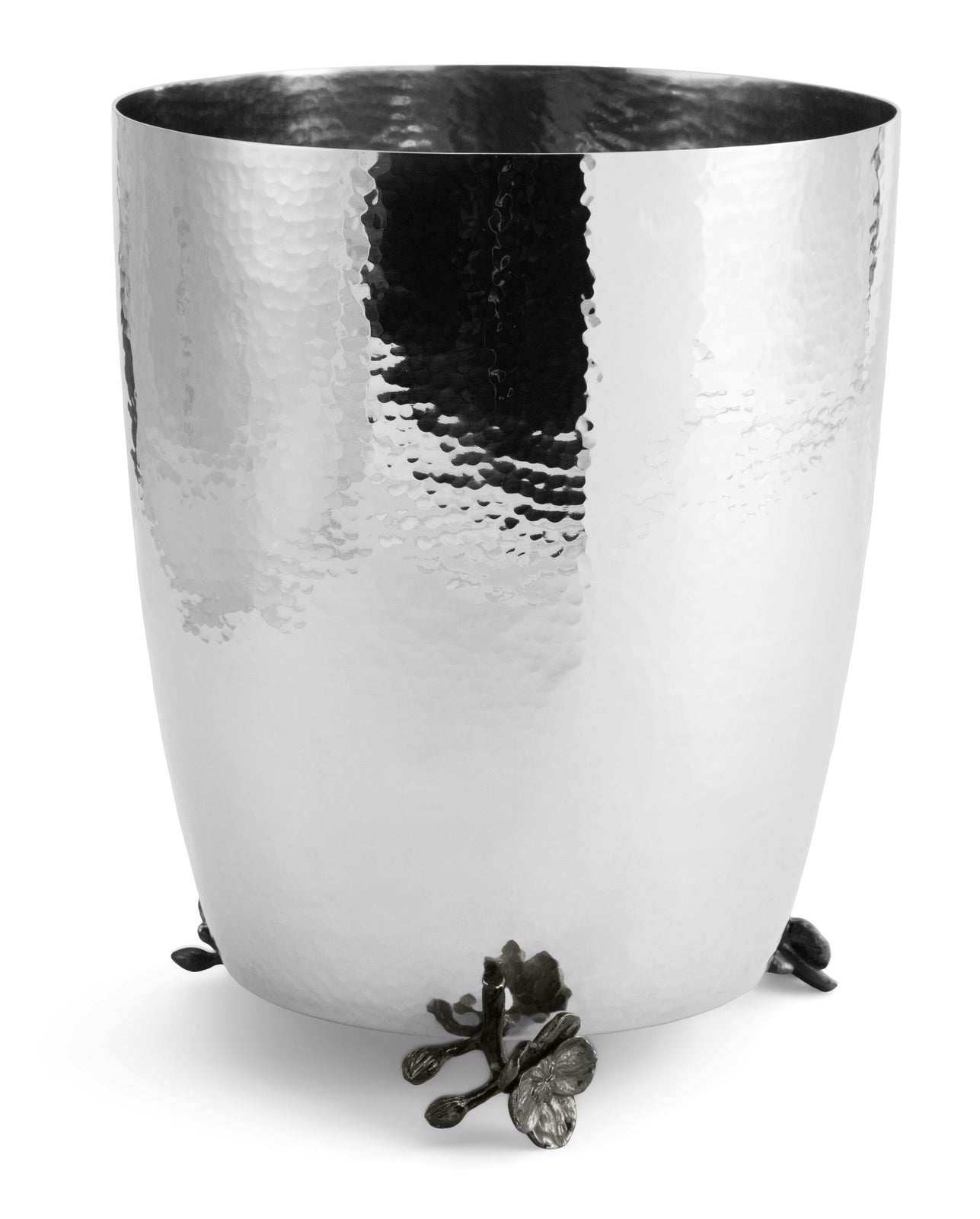 Michael Aram Black Orchid Waste Basket