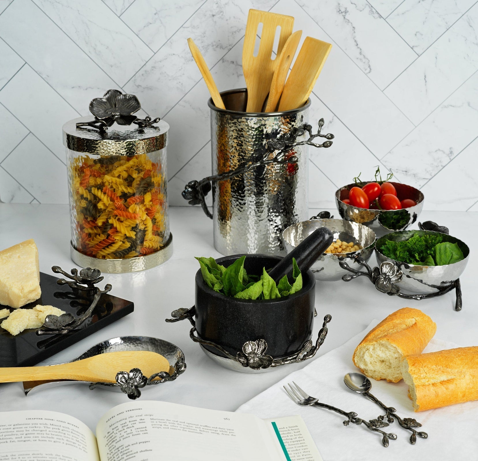 Michael Aram Black Orchid Spoon Rest