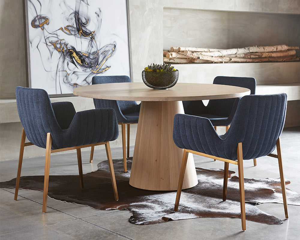 Sunpan Elina Round Dining Table