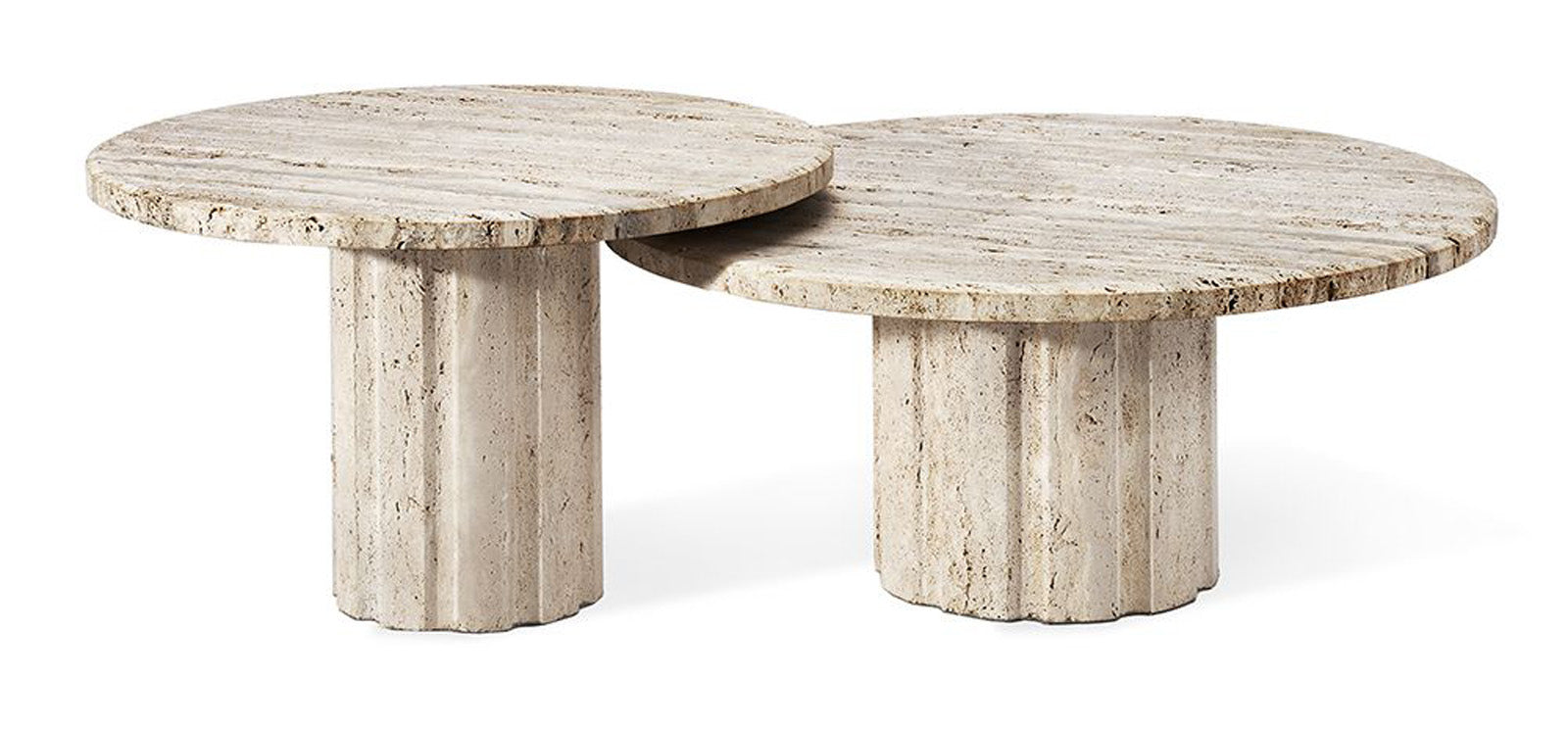 Interlude Amerigo Cocktail Tables - Set of 2