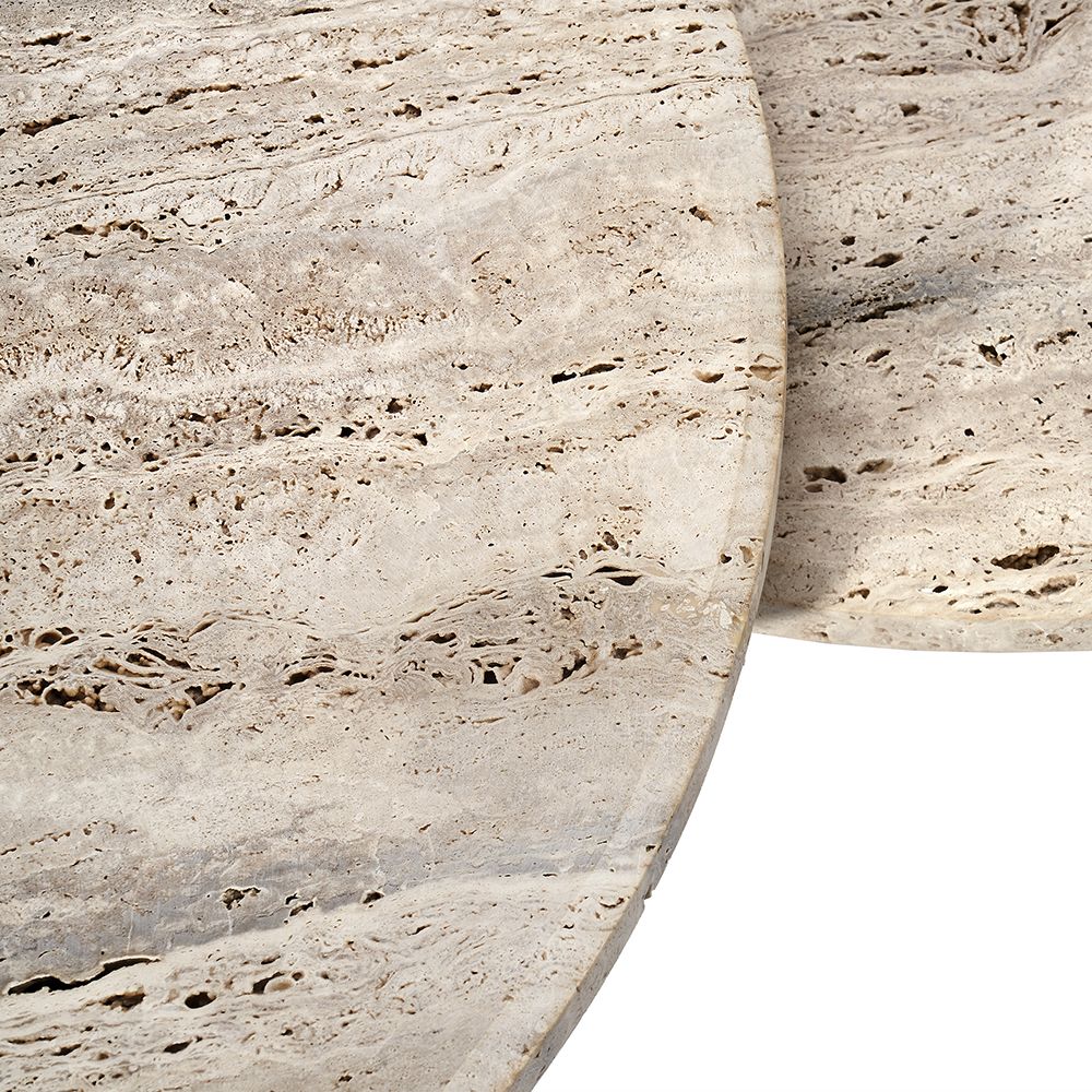 Interlude Amerigo Cocktail Tables - Set of 2