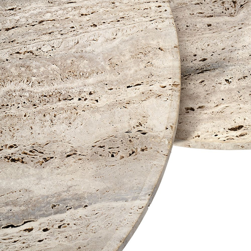 Interlude Amerigo Cocktail Tables - Set of 2