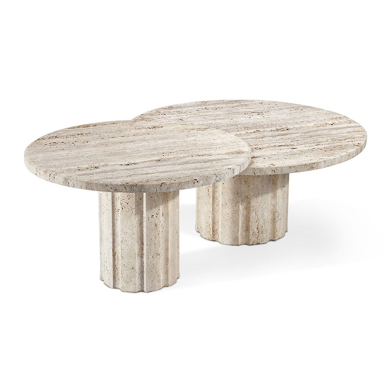 Interlude Amerigo Cocktail Tables - Set of 2