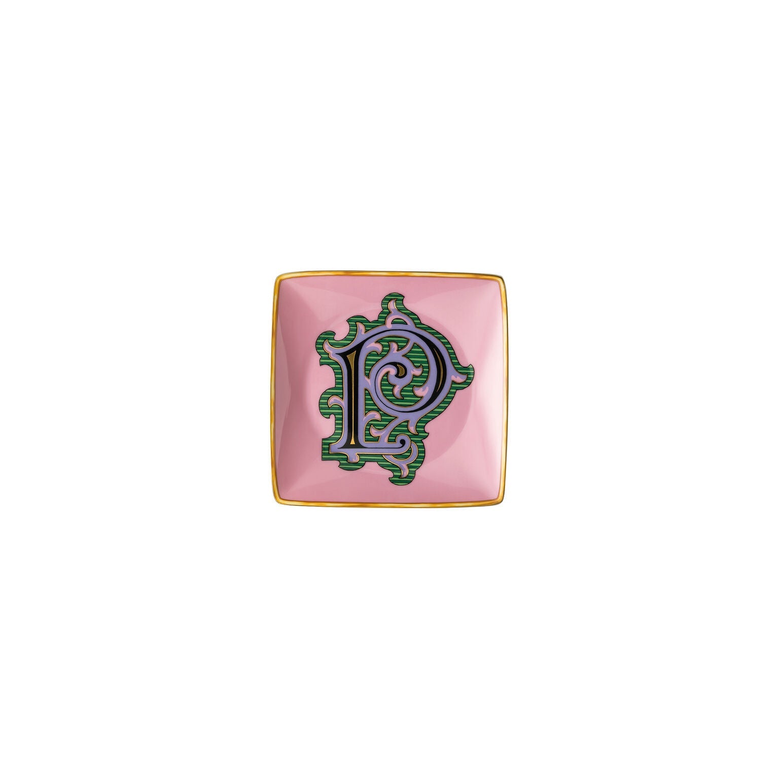 Versace Holiday Alphabet Canape Dish - P