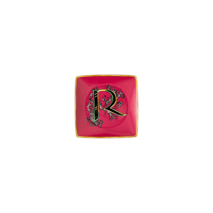 Versace Holiday Alphabet Canape Dish - R