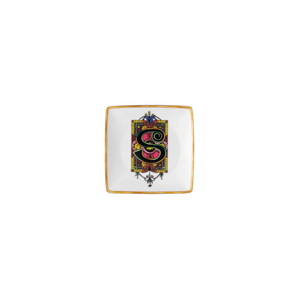 Versace Holiday Alphabet Canape Dish - S