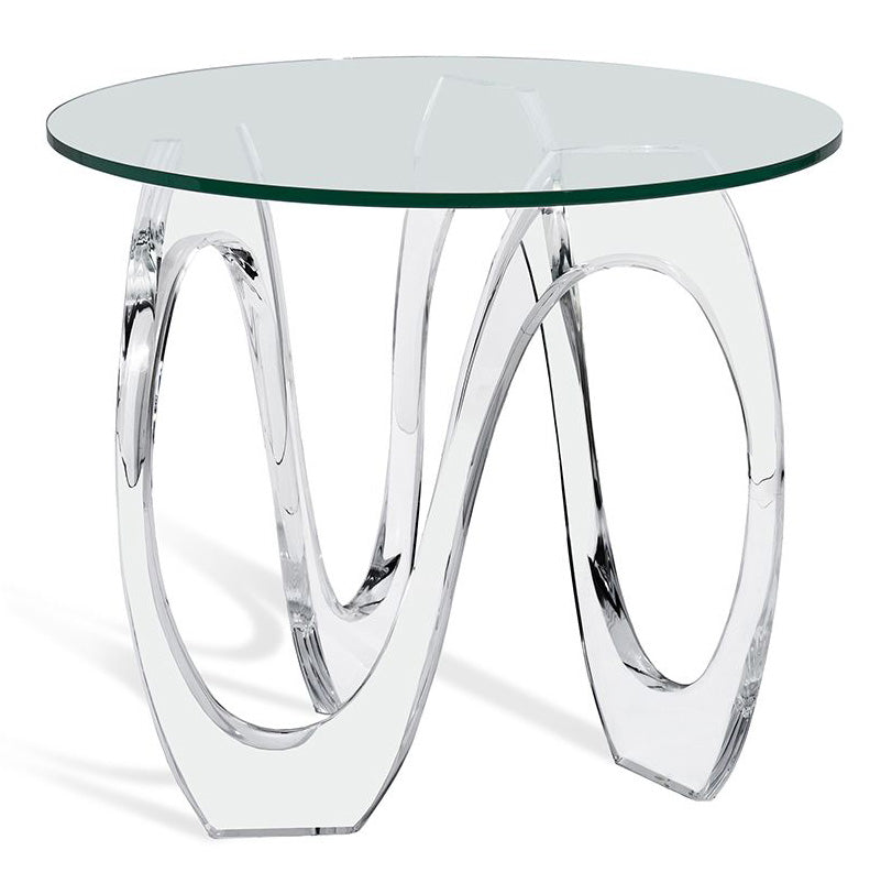 Interlude Westin Wave Side Table