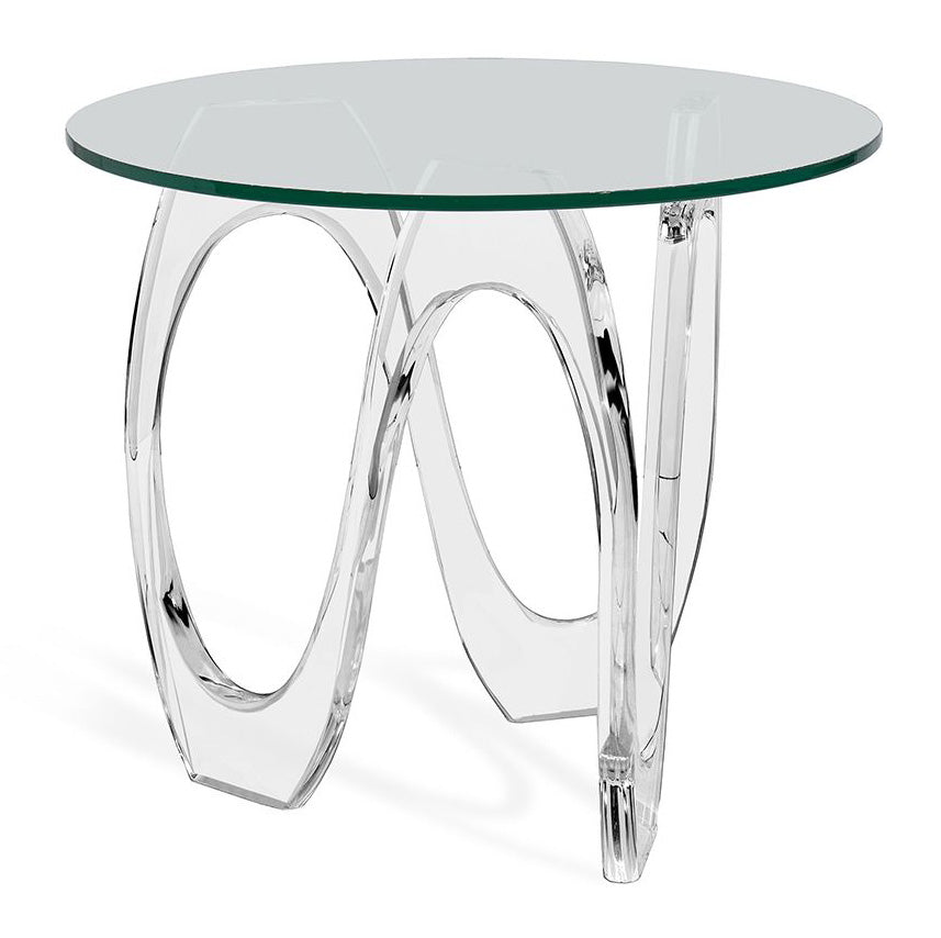 Interlude Westin Wave Side Table