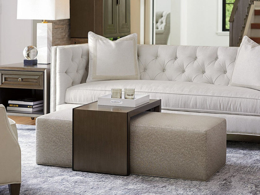 Lexington Ariana Savona Cocktail Ottoman With Slide