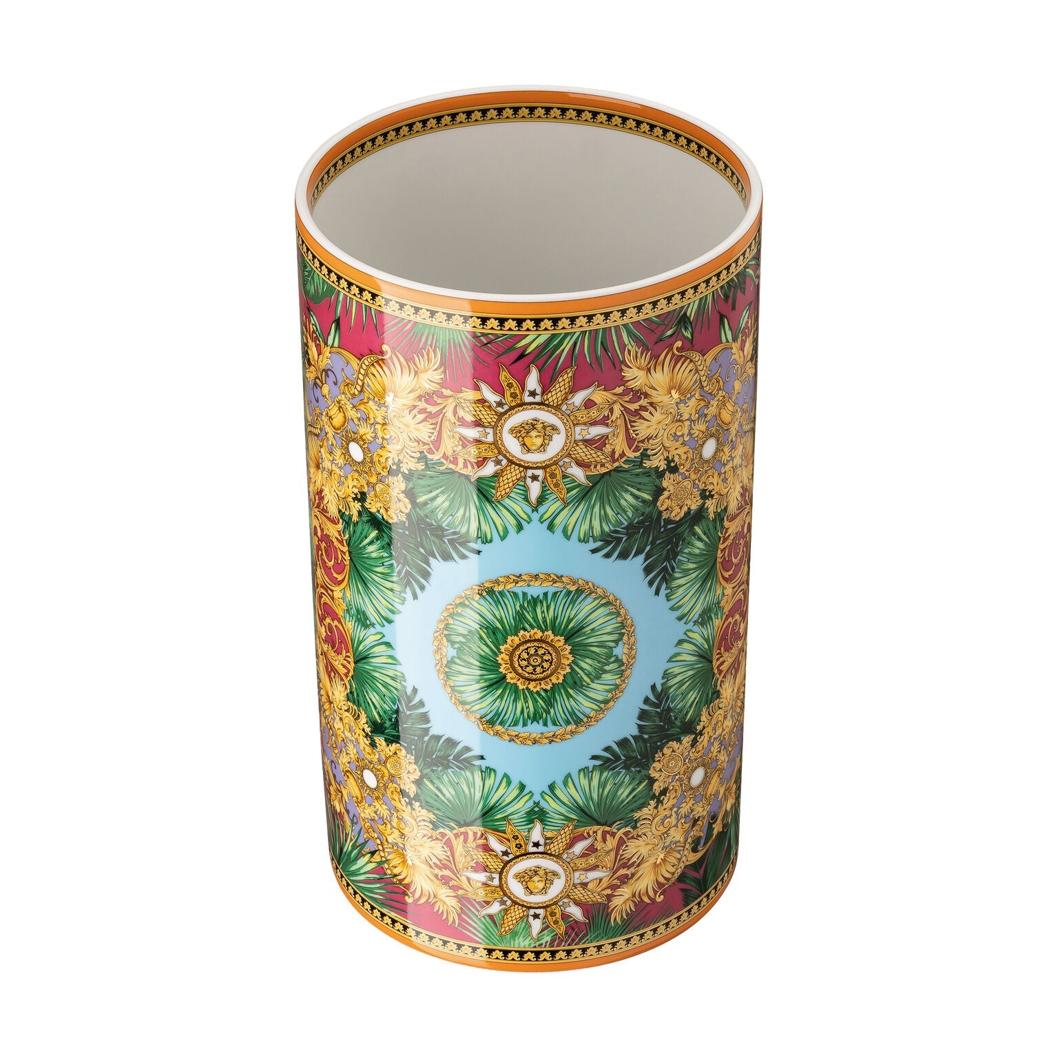 Versace Jungle Animalier Vase - 11.75 Inch