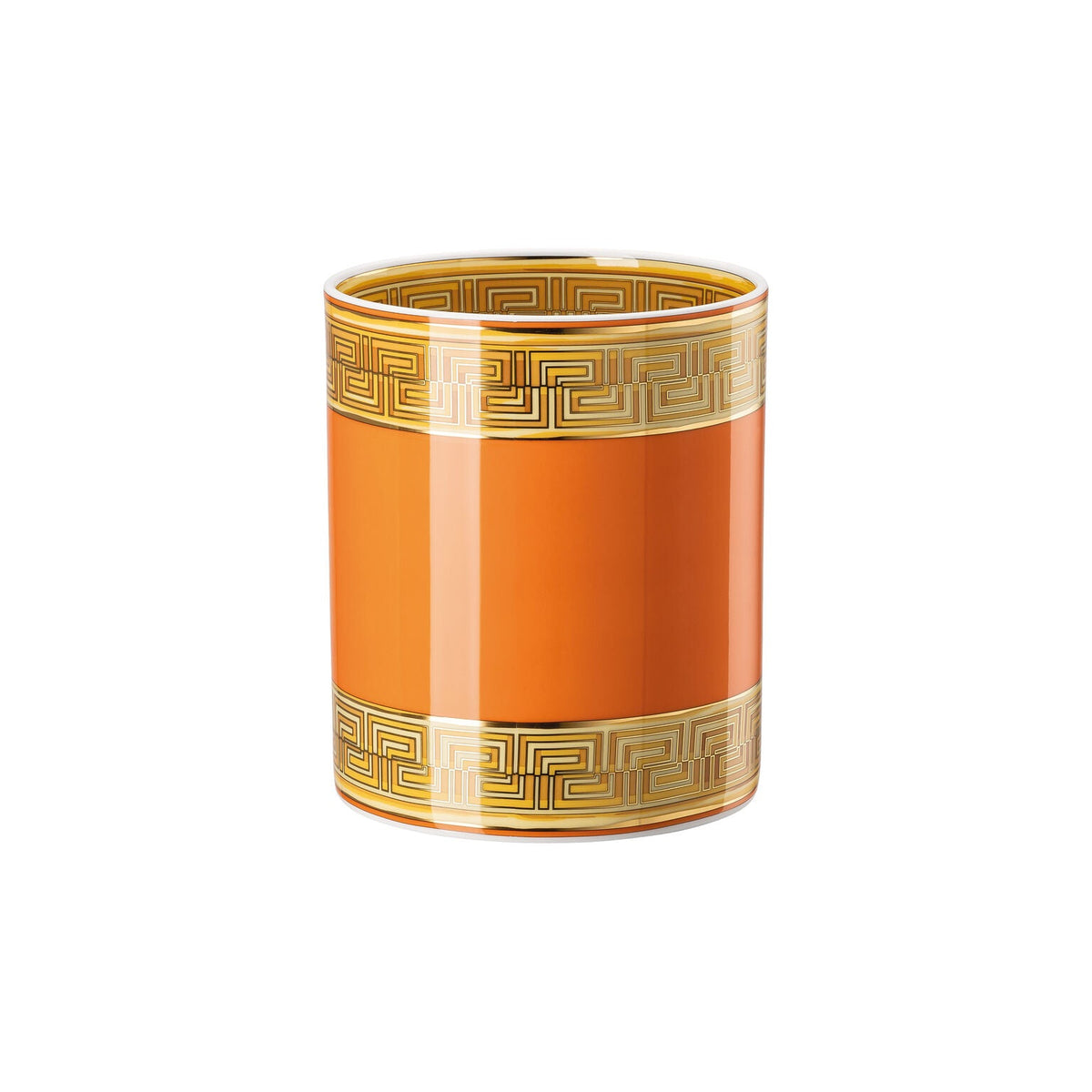 Versace Medusa Amplified Vase - Orange Coin