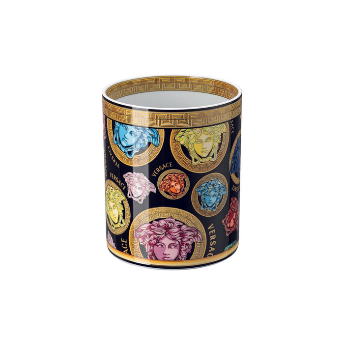Versace Medusa Amplified Vase - Multicolor - 7 Inch