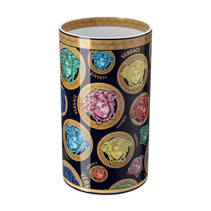 Versace Medusa Amplified Vase - Multicolor - 11.75 Inch
