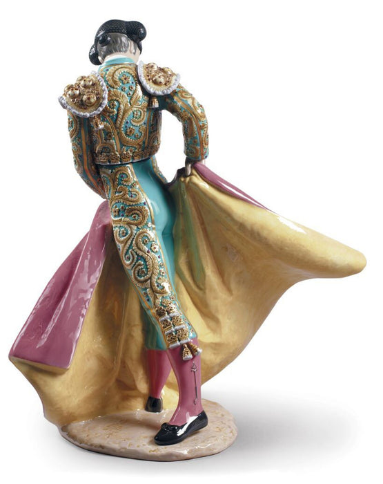 Lladro Matador Man Sculpture Green Outfit Limited Edition