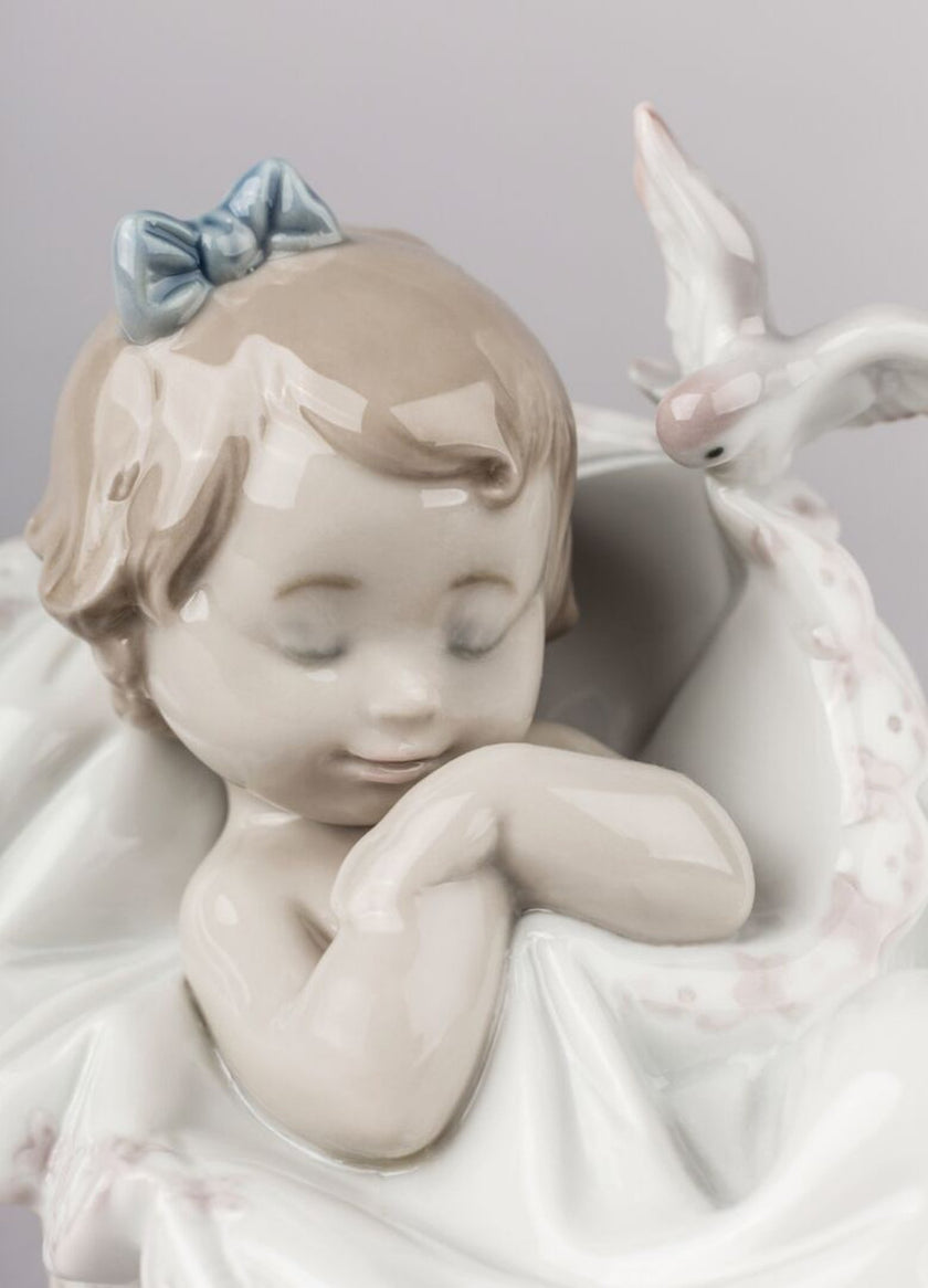 Lladro Comforting Dreams Girl Figurine