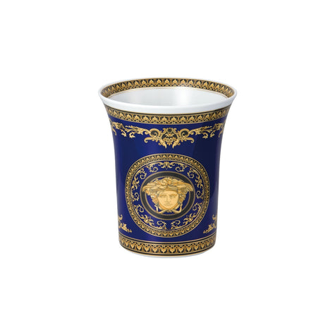 Versace Medusa Vase - Blue - 7 Inch