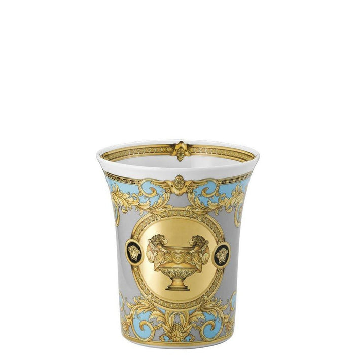 Versace Prestige Gala Bleu Vase - 7 inch