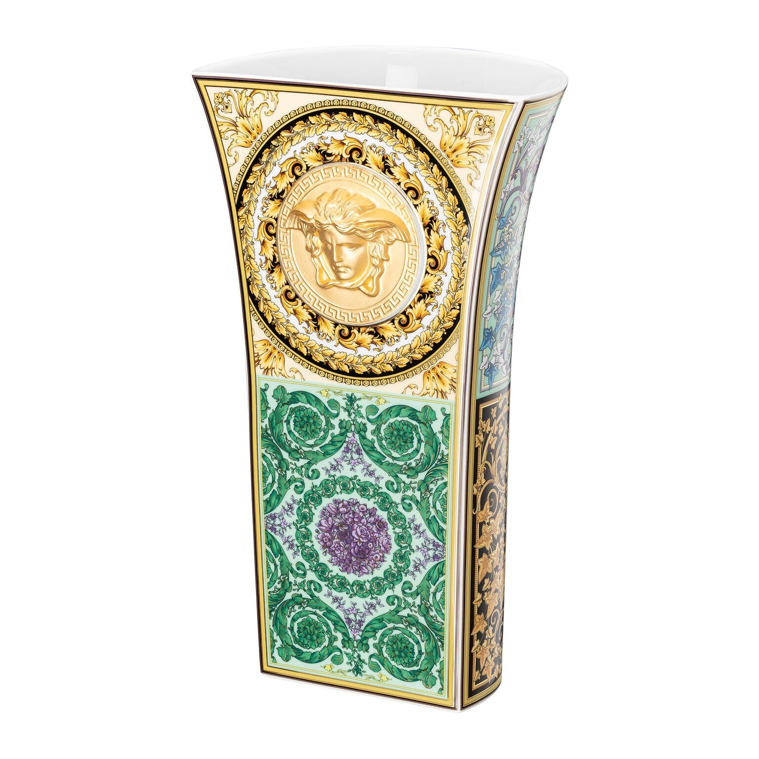 Versace Medusa Madness Vase Barocco Mosaic - 13.5 Inch