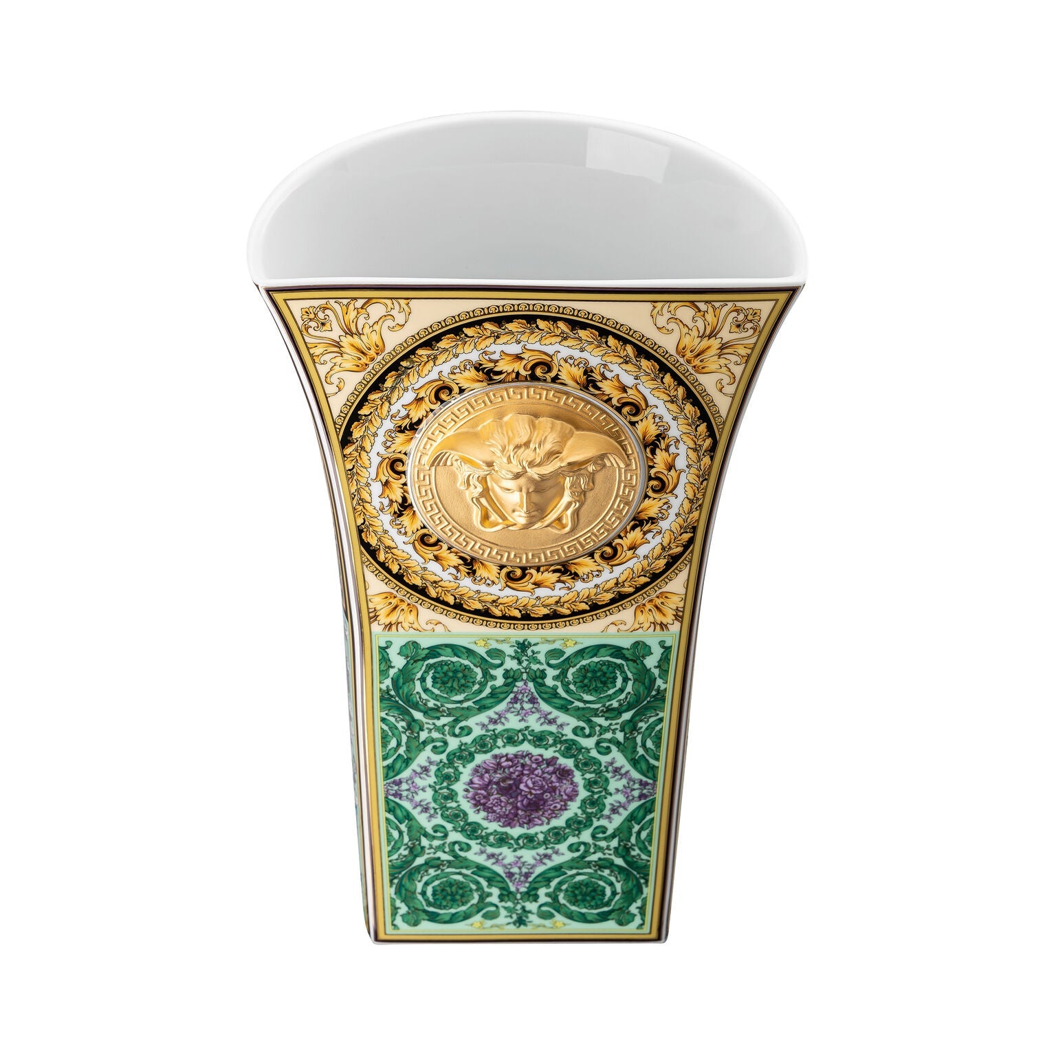 Versace Medusa Madness Vase Barocco Mosaic - 13.5 Inch