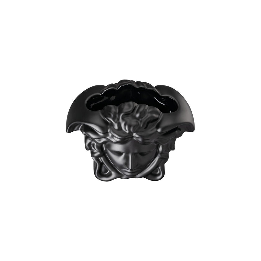 Versace Medusa Grande Vase Black - 6 Inch