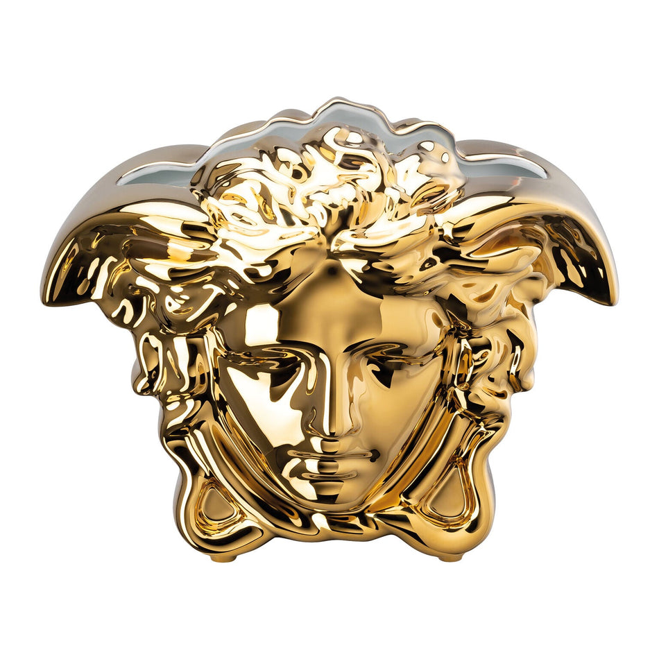 Versace Medusa Grande Vase Gold - 11.75 Inch