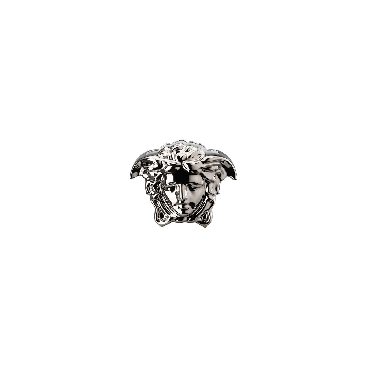Versace Medusa Grande Vase Silver - 3.5 Inch