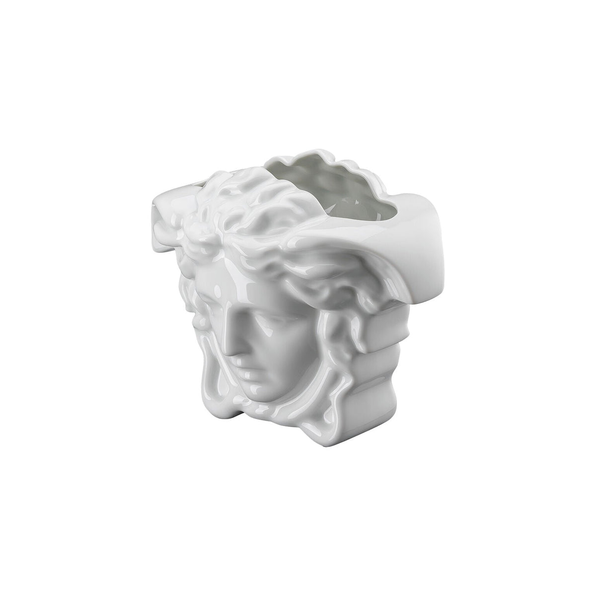Versace Medusa Grande Vase White - 6 Inch