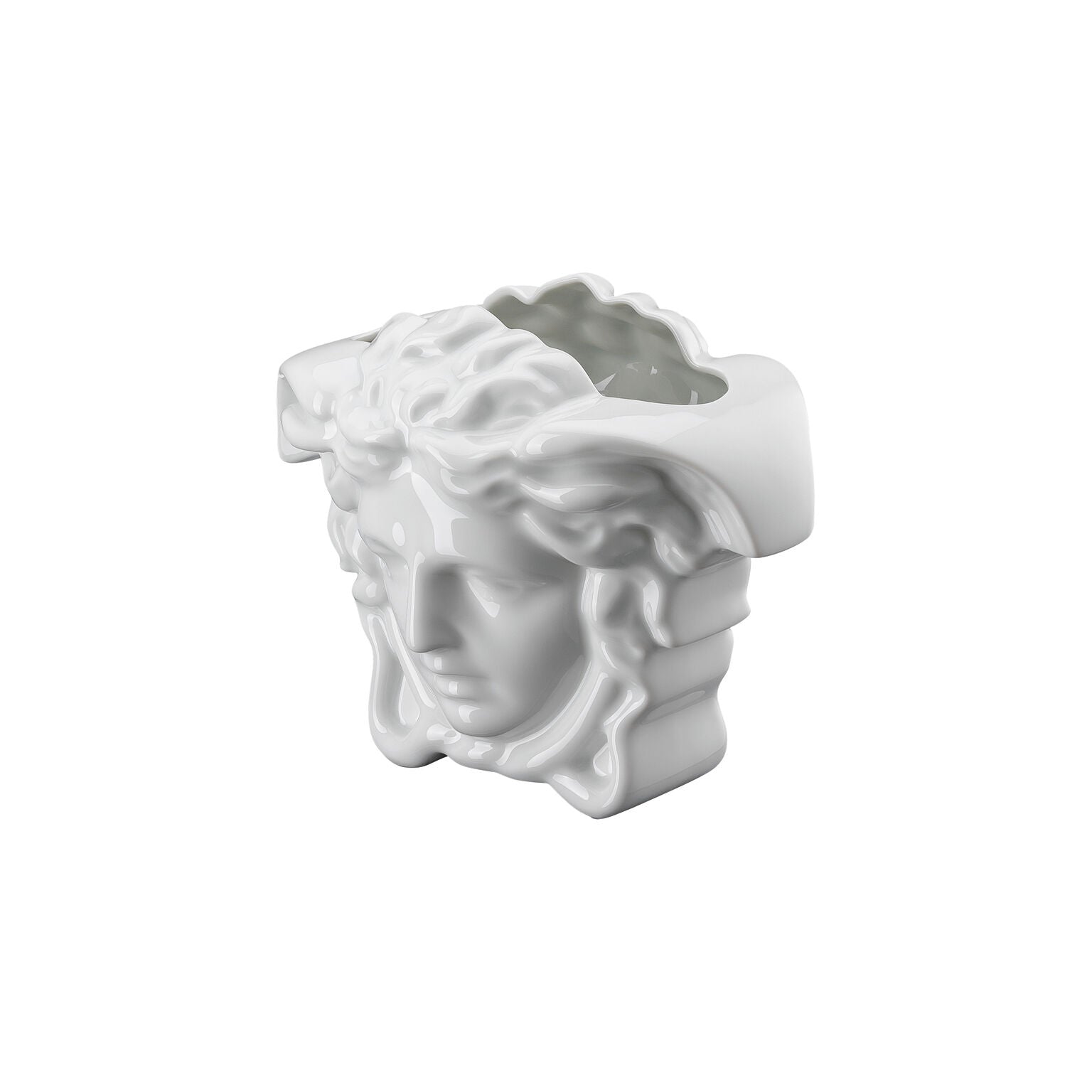 Versace Medusa Grande Vase White - 6 Inch