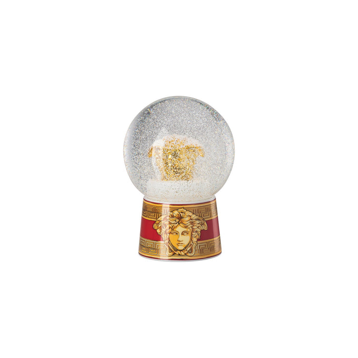 Versace Medusa Amplified Snow Globe Large - Golden Coin