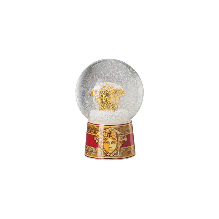 Versace Medusa Amplified Snow Globe Large - Golden Coin