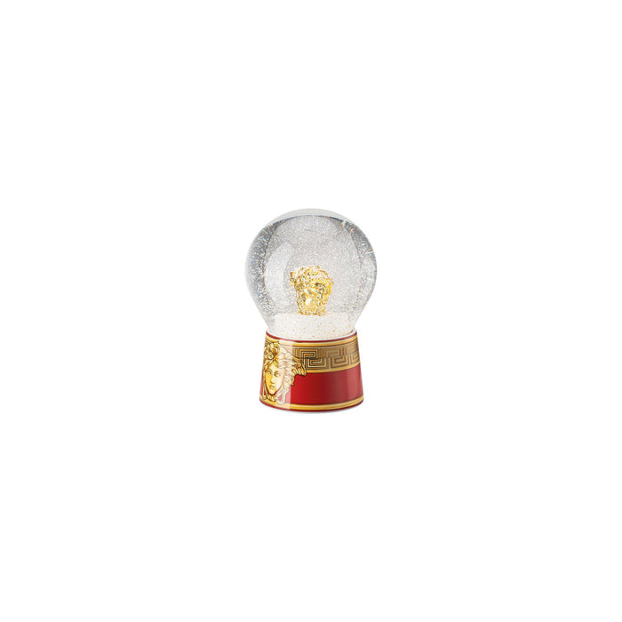 Versace Medusa Amplified Snow Globe - Golden Coin