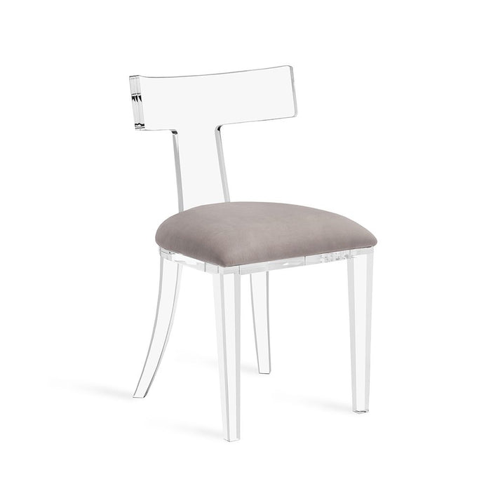 Interlude Tristan Acrylic Klismos Chair