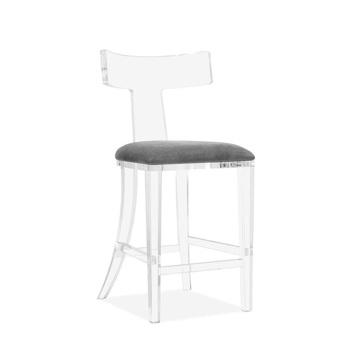 Interlude Tristan Klismos Counter Stool