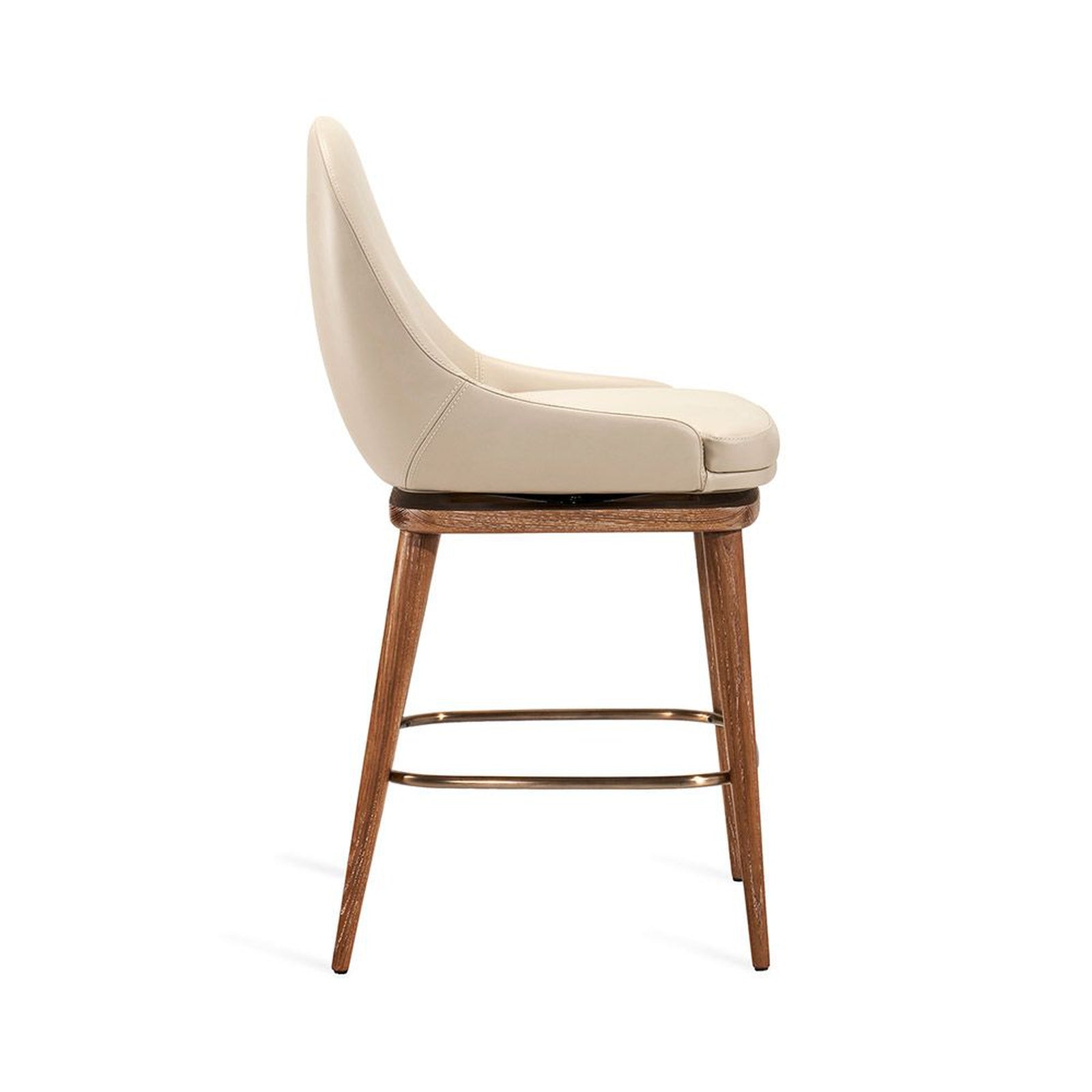 Interlude Harper Swivel Counter Stool