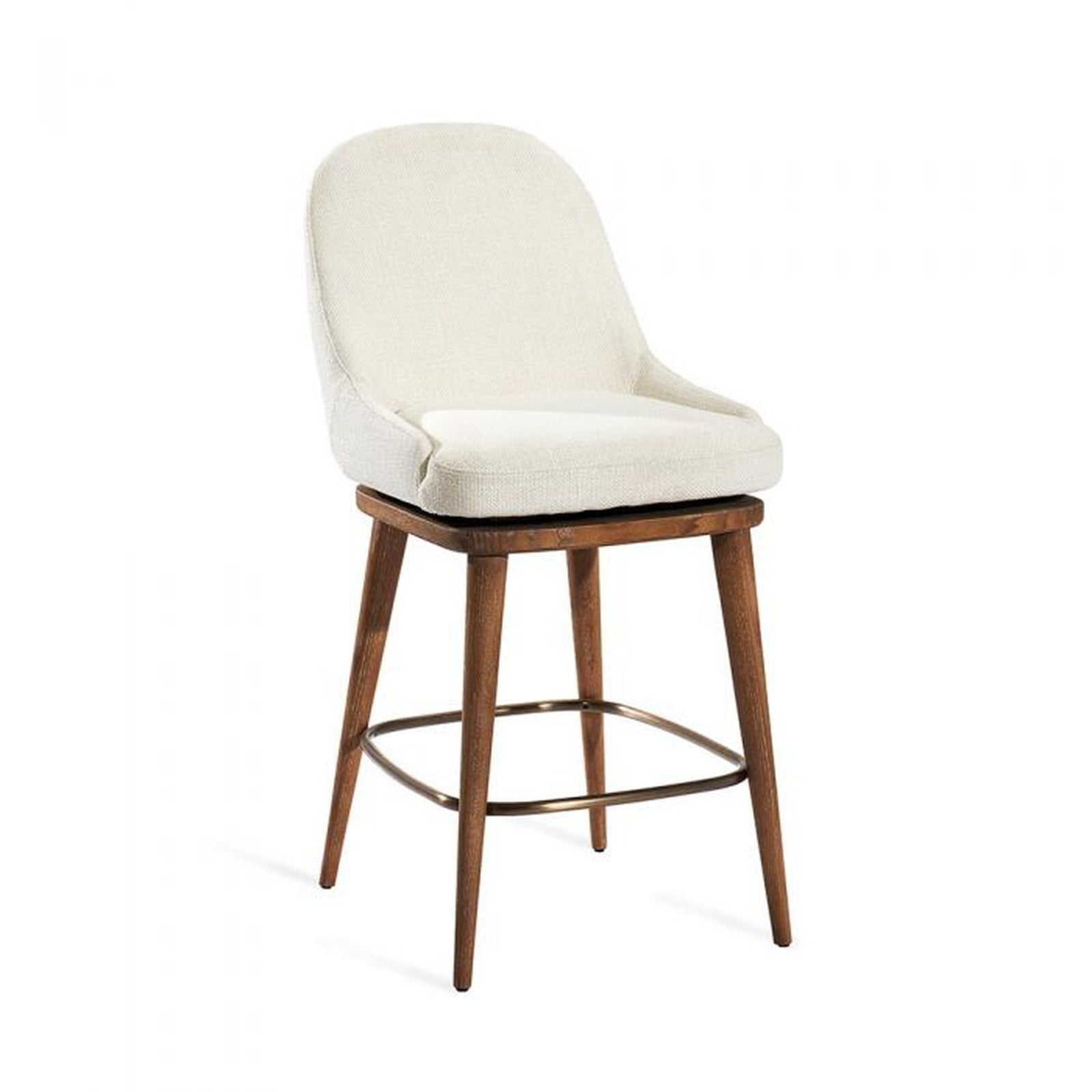 Interlude Harper Swivel Counter Stool
