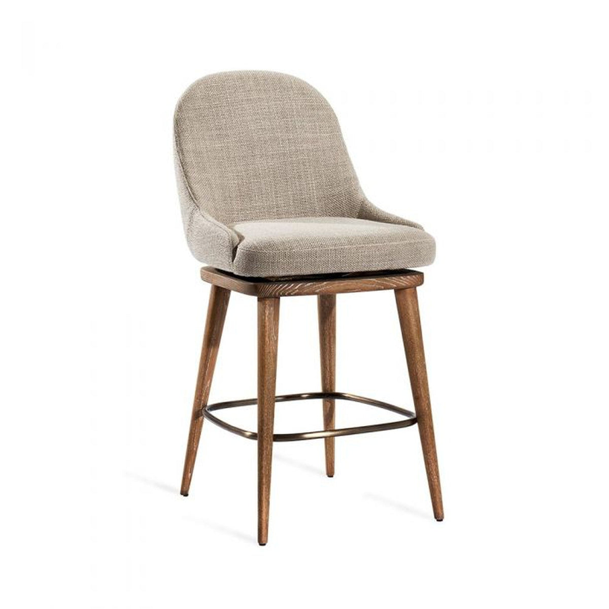 Interlude Harper Swivel Counter Stool