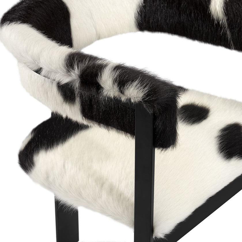 Interlude Darcy Dining Chair in Black