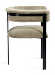 Interlude Darcy Dining Chair in Black