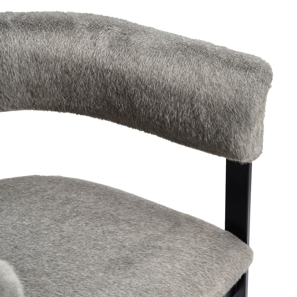 Interlude Darcy Dining Chair in Black