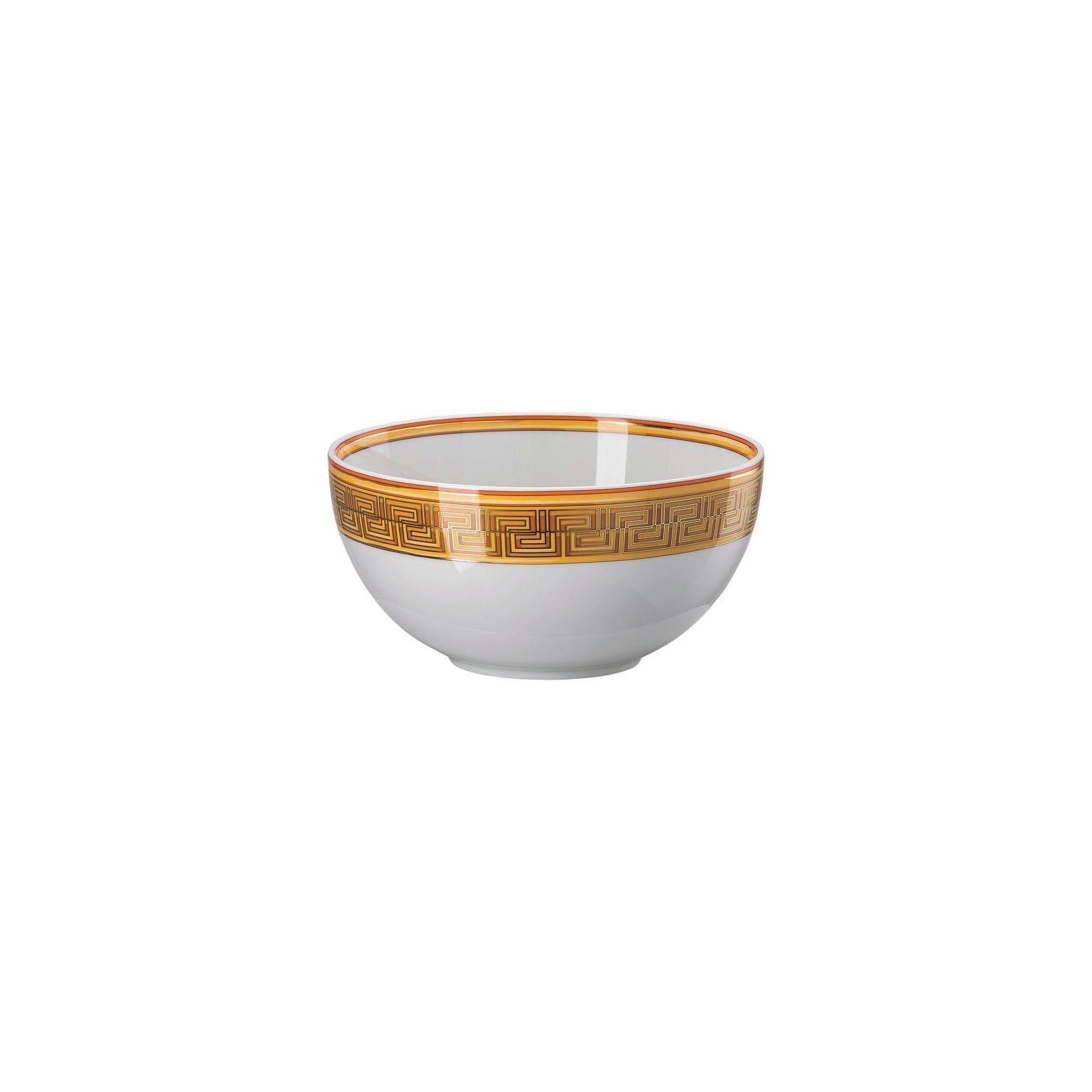 Versace Medusa Amplified Cereal Bowl - Orange Coin