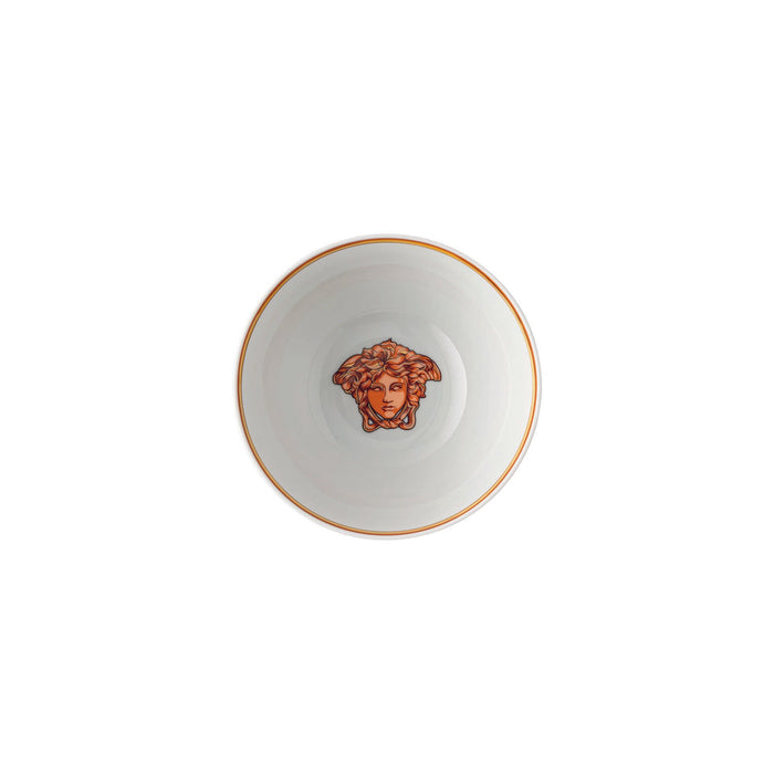 Versace Medusa Amplified Cereal Bowl - Orange Coin