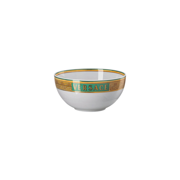 Versace Medusa Amplified Cereal Bowl - Green Coin