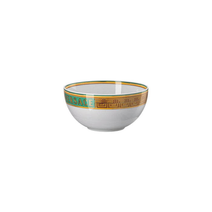 Versace Medusa Amplified Cereal Bowl - Green Coin