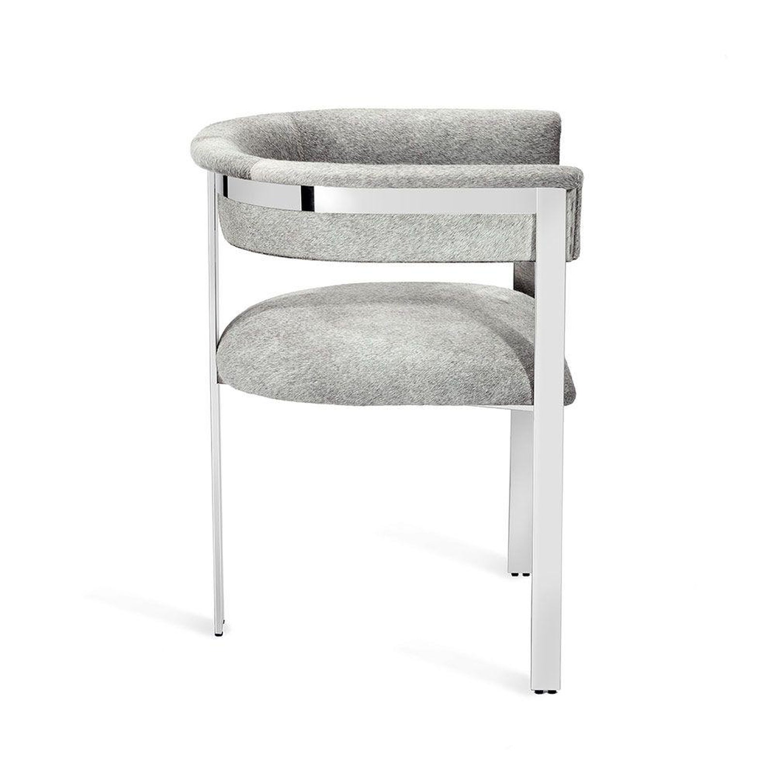 Interlude Darcy Hide Chair