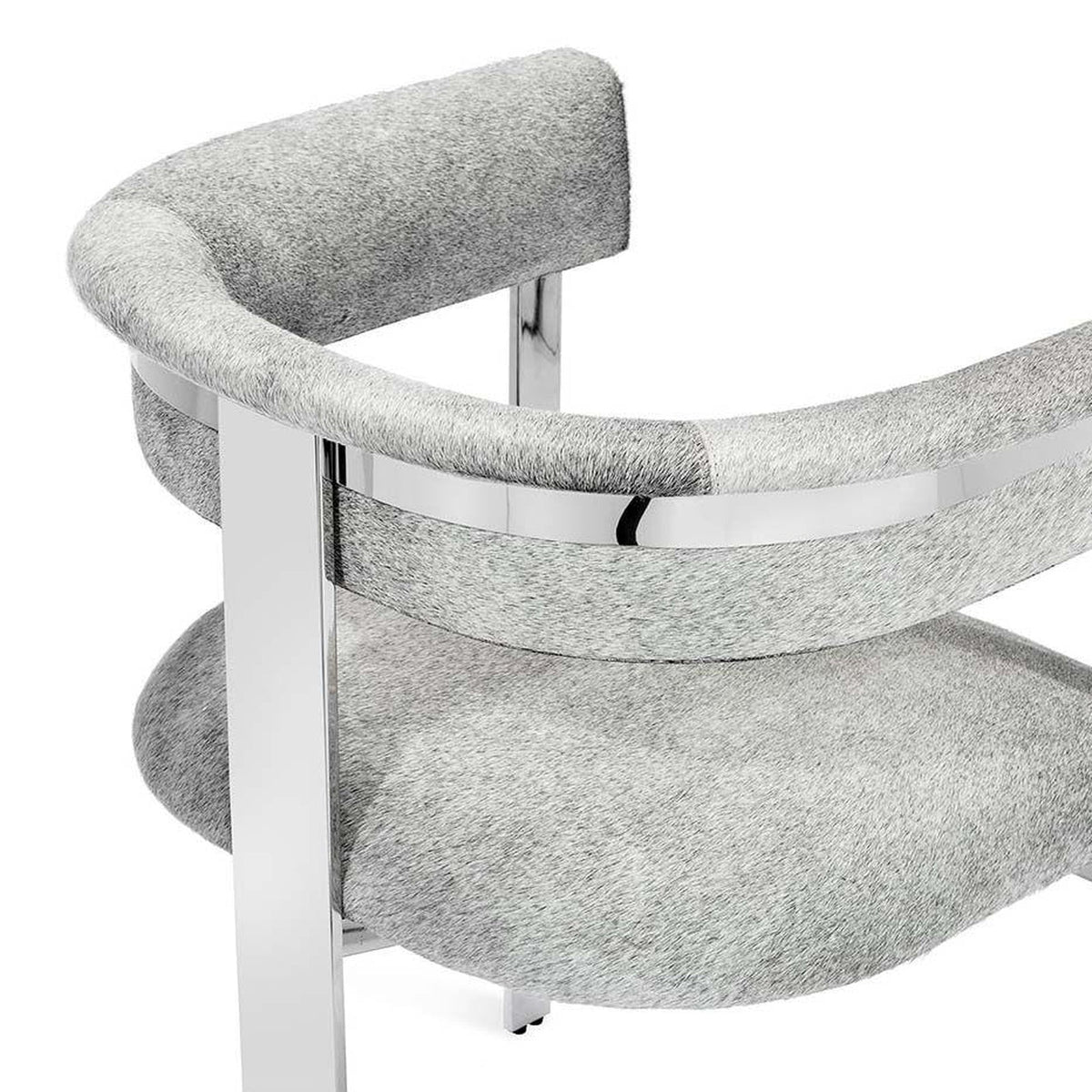 Interlude Darcy Hide Chair