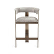 Interlude Darcy Hide Counter Stool