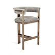 Interlude Darcy Hide Counter Stool