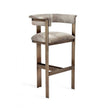Interlude Darcy Hide Bar Stool